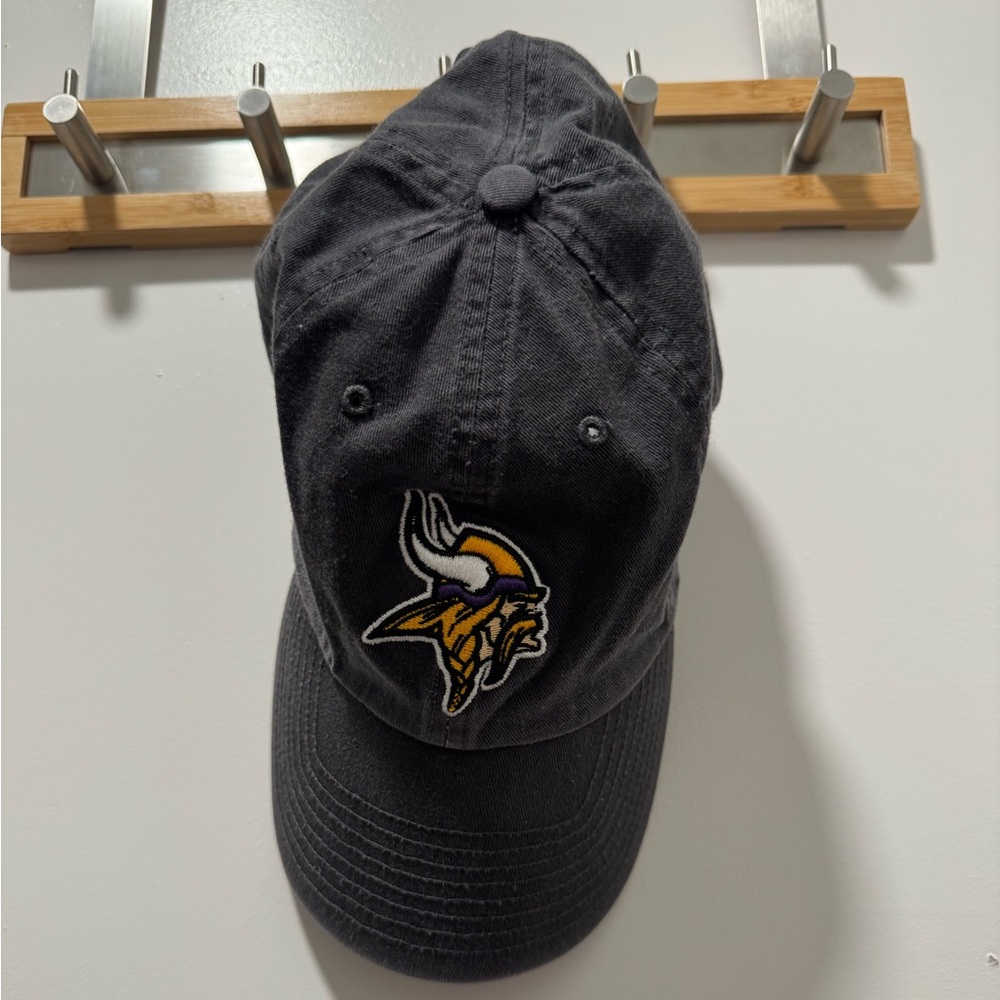 Minnesota Vikings Black Baseball Cap